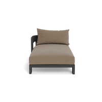 Victoria Aluminum Chaise Left