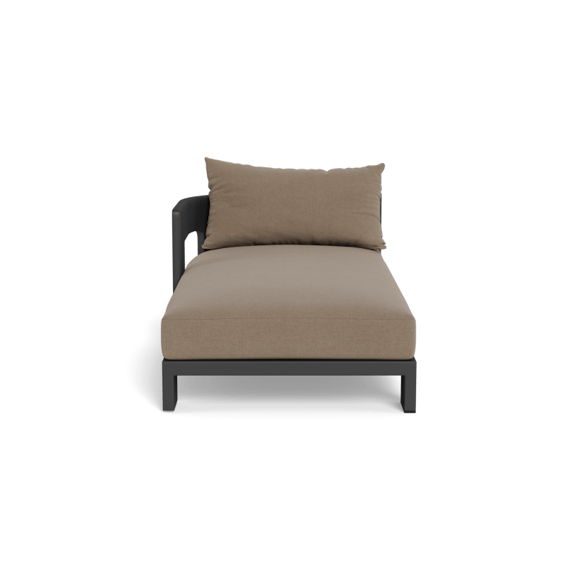 Victoria Aluminum Chaise Left