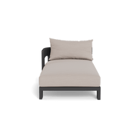 Victoria Aluminum Chaise Left