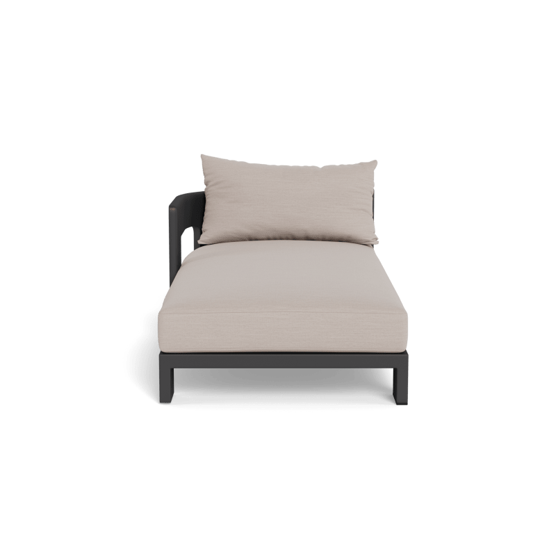 Victoria Aluminum Chaise Left