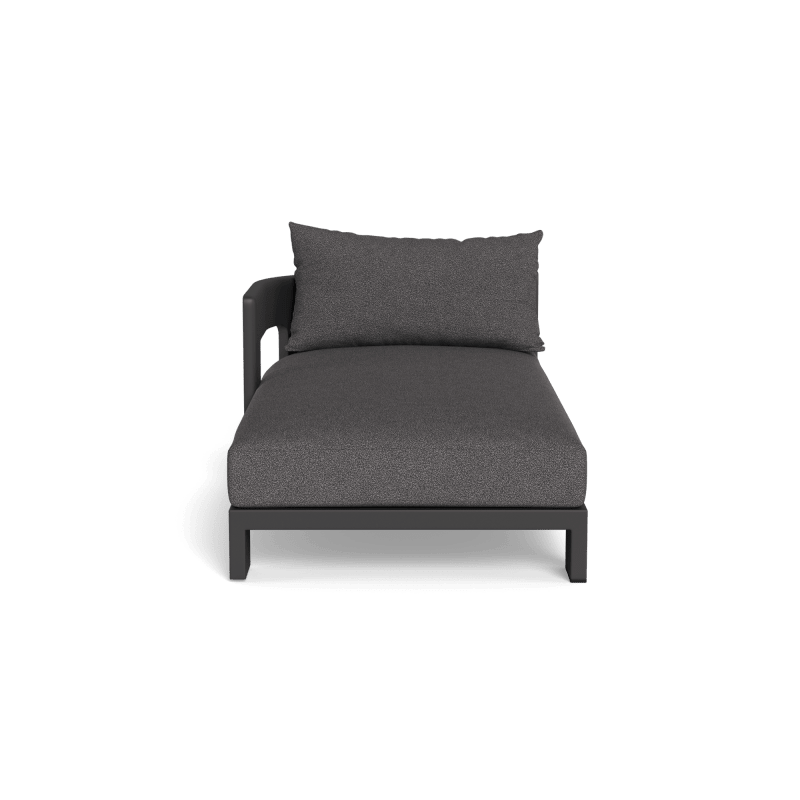 Victoria Aluminum Chaise Left