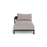 Victoria Aluminum Chaise Left