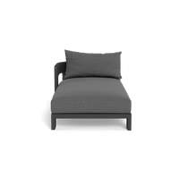 Victoria Aluminum Chaise Left