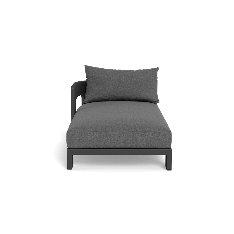 Victoria Aluminum Chaise Left