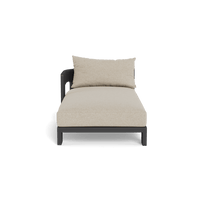 Victoria Aluminum Chaise Left