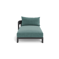 Victoria Aluminum Chaise Left