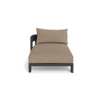Victoria Aluminum Chaise Left