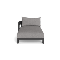Victoria Aluminum Chaise Left