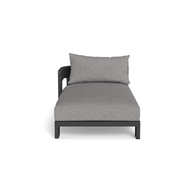Victoria Aluminum Chaise Left