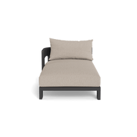 Victoria Aluminum Chaise Left