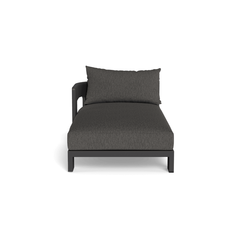 Victoria Aluminum Chaise Left