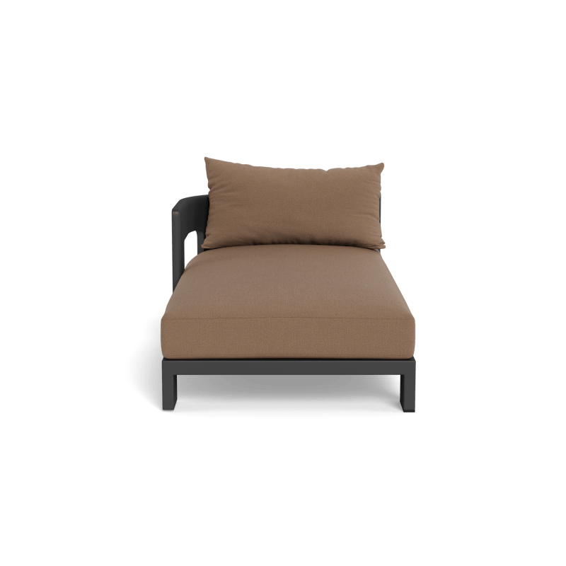 Victoria Aluminum Chaise Left