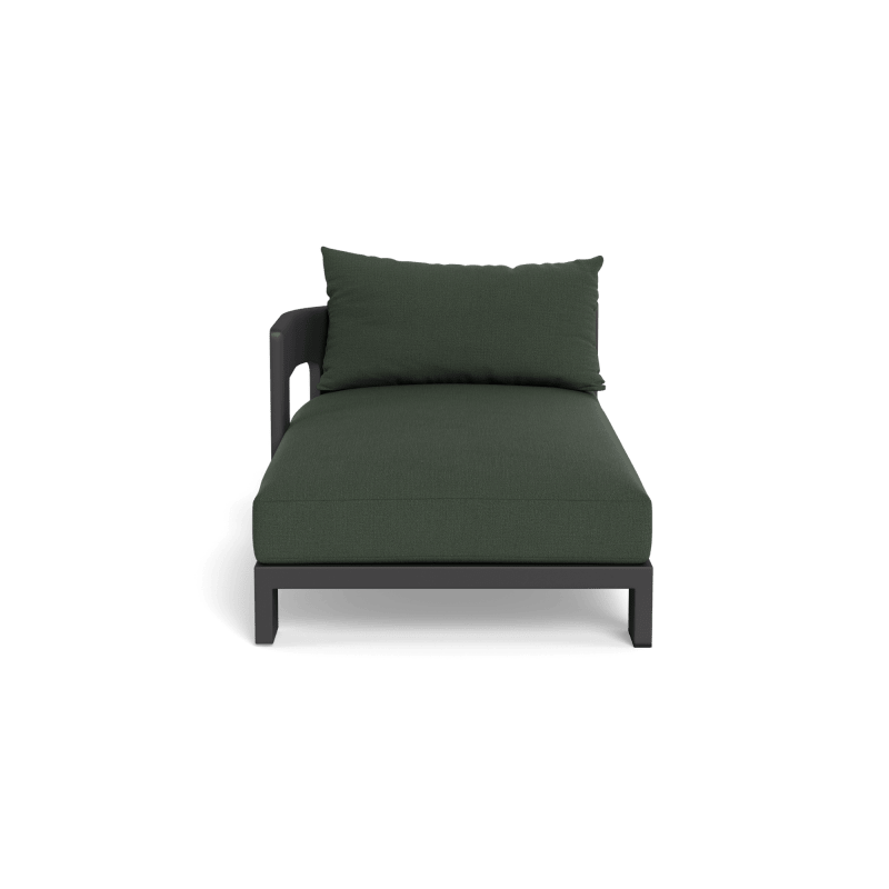 Victoria Aluminum Chaise Left