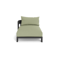 Victoria Aluminum Chaise Left