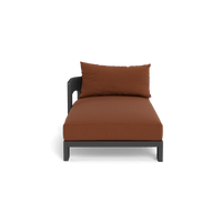 Victoria Aluminum Chaise Left