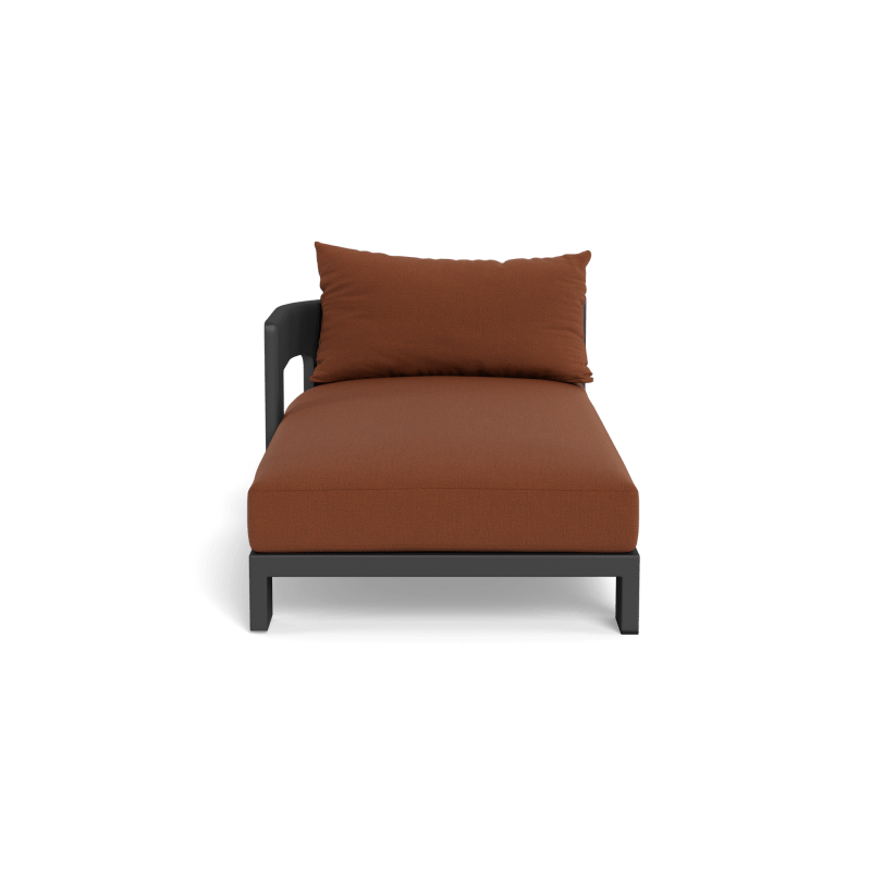 Victoria Aluminum Chaise Left