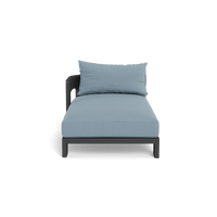 Victoria Aluminum Chaise Left