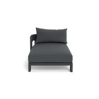 Victoria Aluminum Chaise Left
