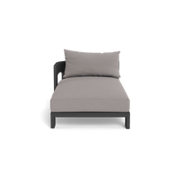 Victoria Aluminum Chaise Left