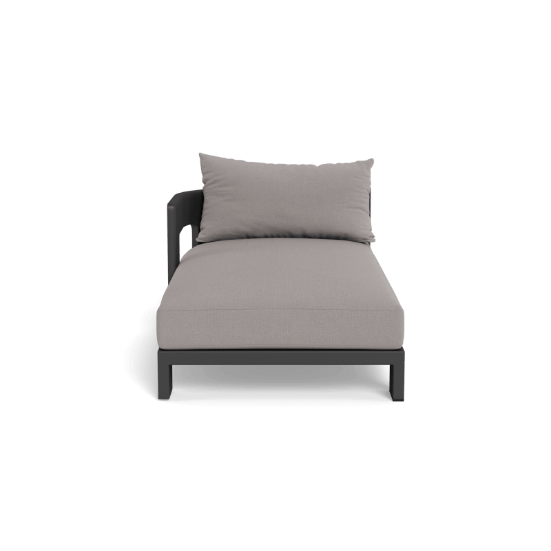 Victoria Aluminum Chaise Left