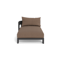 Victoria Aluminum Chaise Left