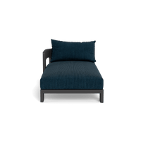 Victoria Aluminum Chaise Left