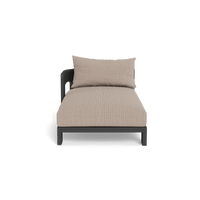 Victoria Aluminum Chaise Left