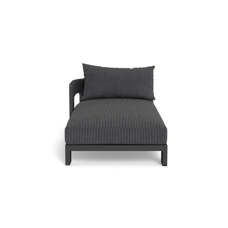 Victoria Aluminum Chaise Left