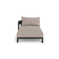 Victoria Aluminum Chaise Left