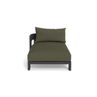Victoria Aluminum Chaise Left
