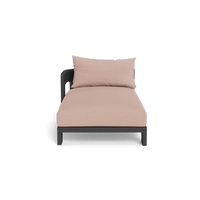 Victoria Aluminum Chaise Left