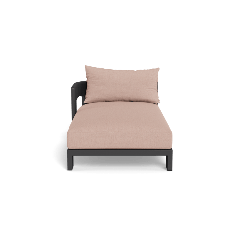 Victoria Aluminum Chaise Left