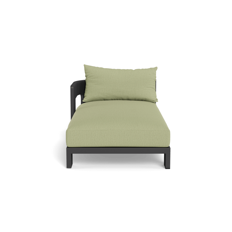 Victoria Aluminum Chaise Left