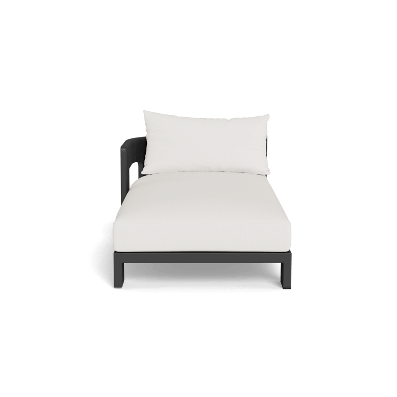 Victoria Aluminum Chaise Left