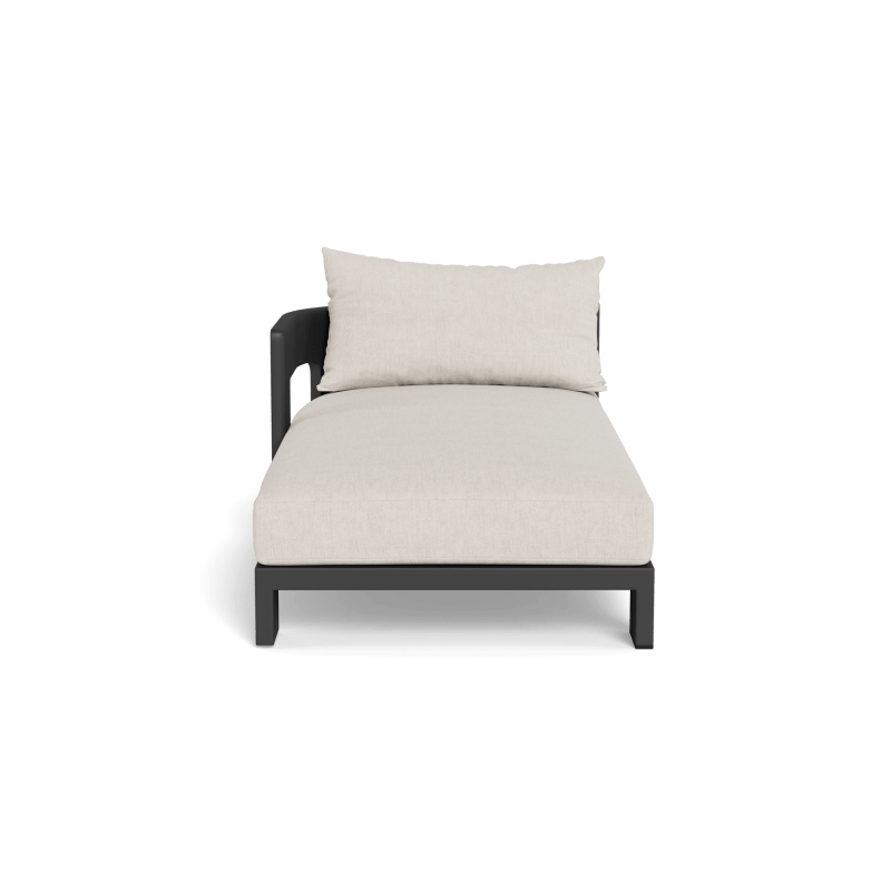 Victoria Aluminum Chaise Left
