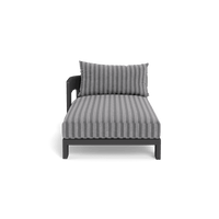 Victoria Aluminum Chaise Left
