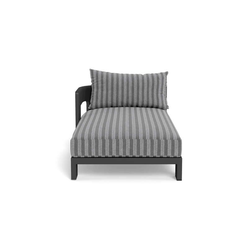Victoria Aluminum Chaise Left