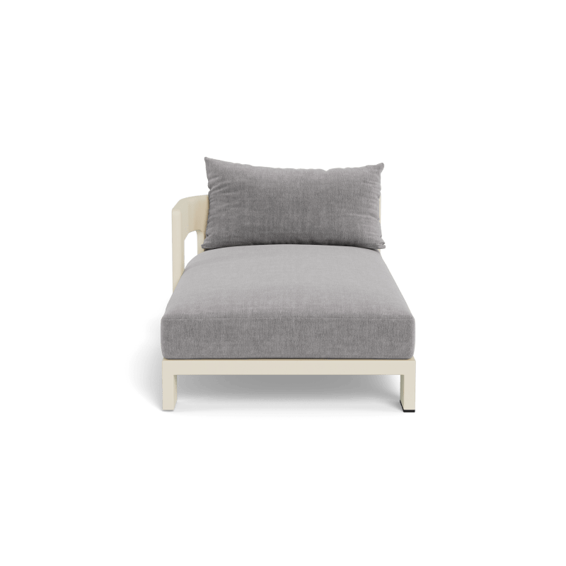 Victoria Aluminum Chaise Left