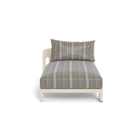Victoria Aluminum Chaise Left
