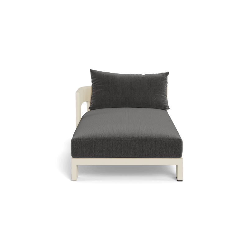 Victoria Aluminum Chaise Left