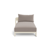 Victoria Aluminum Chaise Left