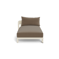 Victoria Aluminum Chaise Left