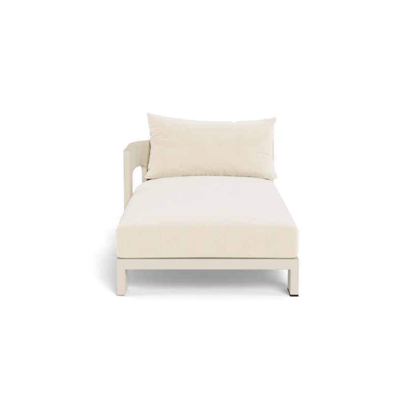 Victoria Aluminum Chaise Left