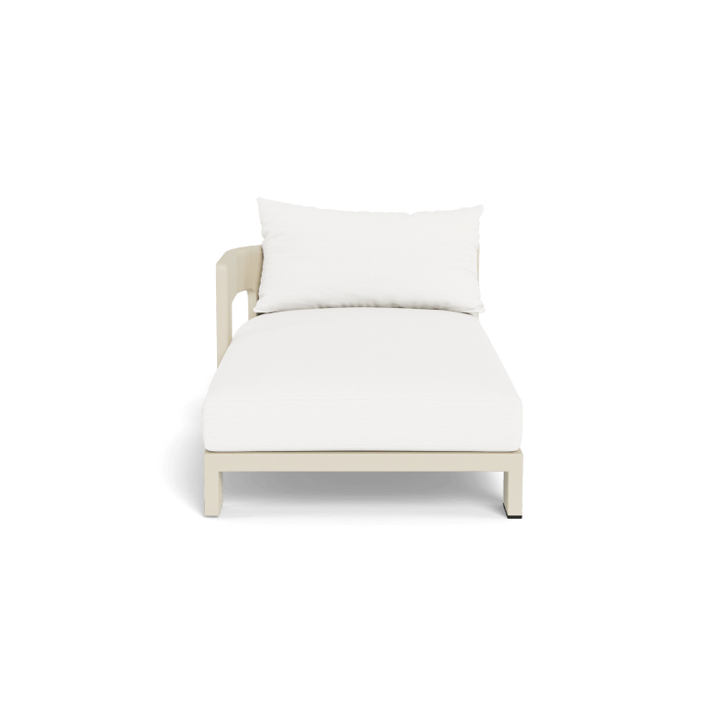 Victoria Aluminum Chaise Left