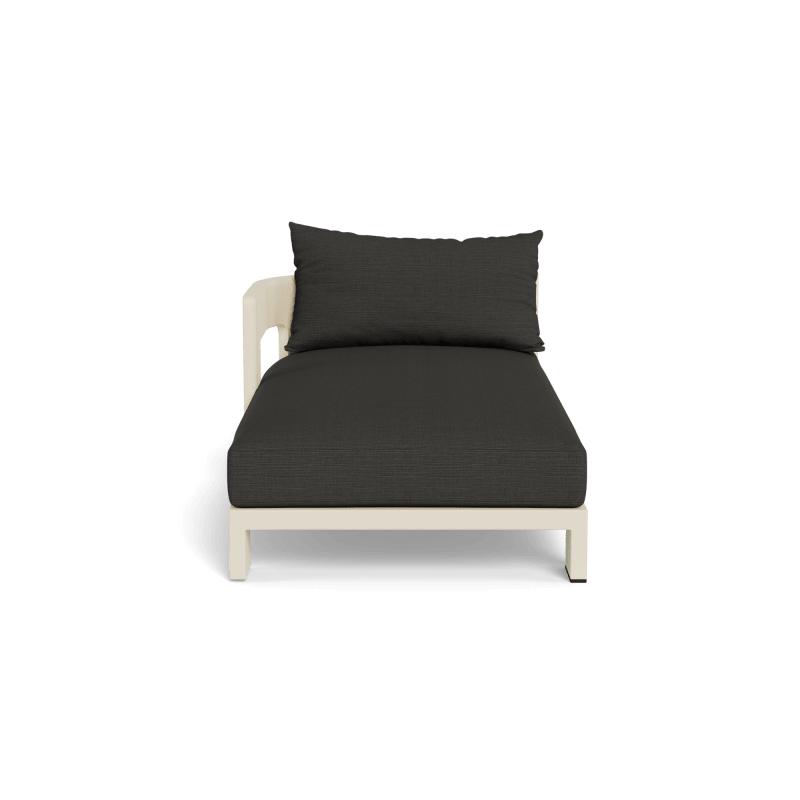 Victoria Aluminum Chaise Left