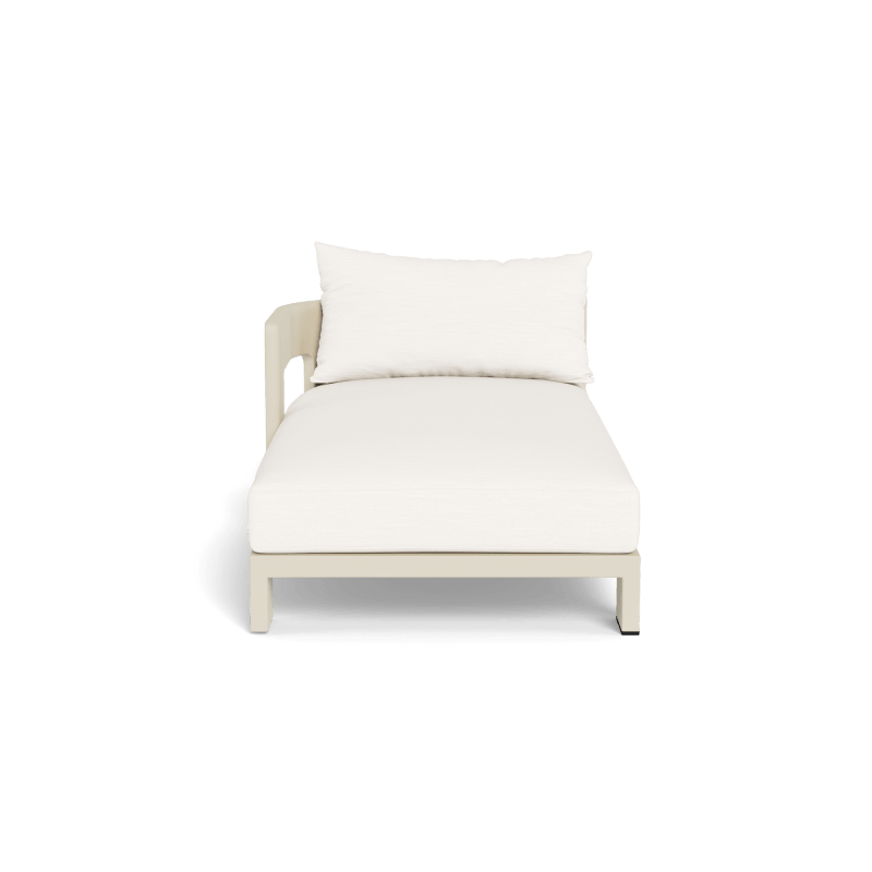 Victoria Aluminum Chaise Left