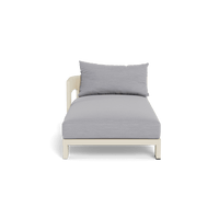 Victoria Aluminum Chaise Left