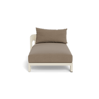 Victoria Aluminum Chaise Left