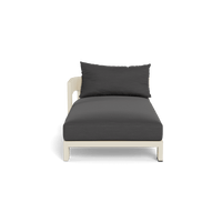 Victoria Aluminum Chaise Left
