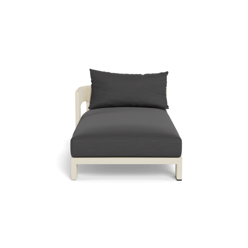 Victoria Aluminum Chaise Left